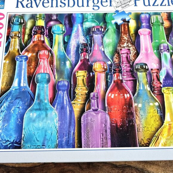 Ravensburger 1000 Piece Jigsaw Puzzle Colorful Bottles By Aimee Stewart COMPLETE - Picture 4 of 9